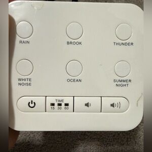 White Noise Machine with Multiple Sound Options